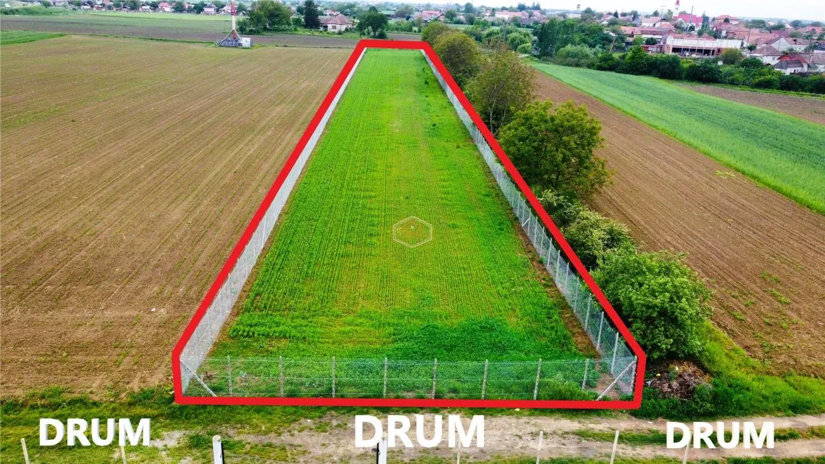 Teren 3.600 mÂ² in Odoreu | 7 km de Satu Mare | 160 m de Principala - foto 8