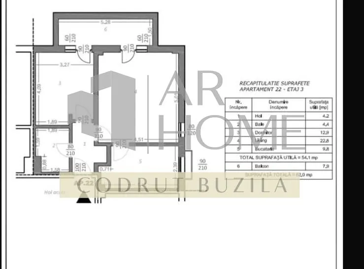 Apartament 2 camere de lux, parcare , Mrs. Country - foto 12