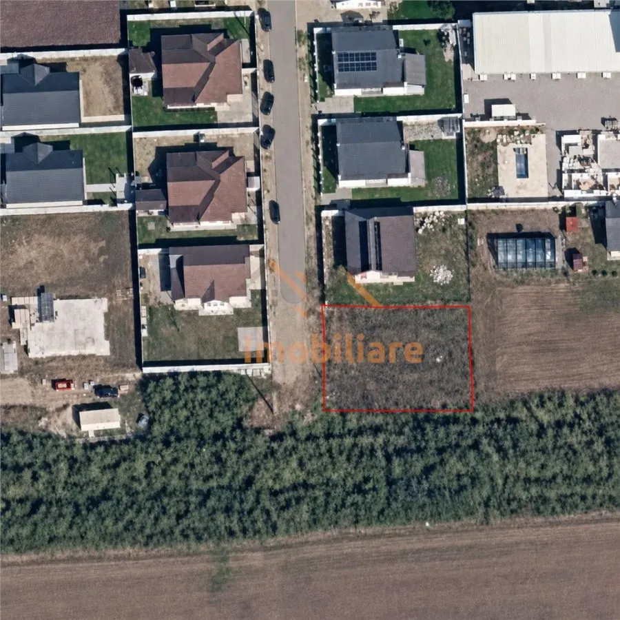 TEREN INTRAVILAN | 454 MP | DUBLU FRONT | TOATE UTILITATILE | SANTANDREI | BIHOR - foto 1