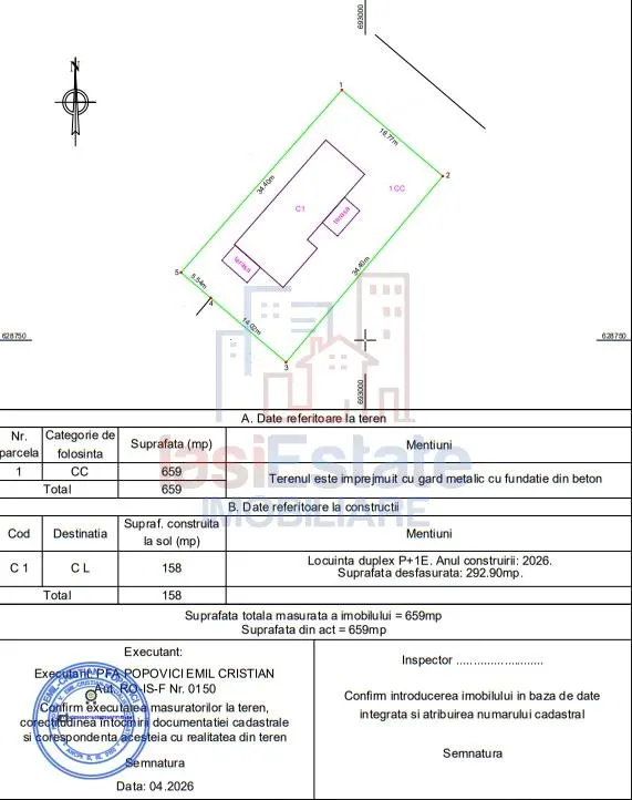 Valea Adanca VILA P+E str Marului SU=114 Teren 330mp - foto 19