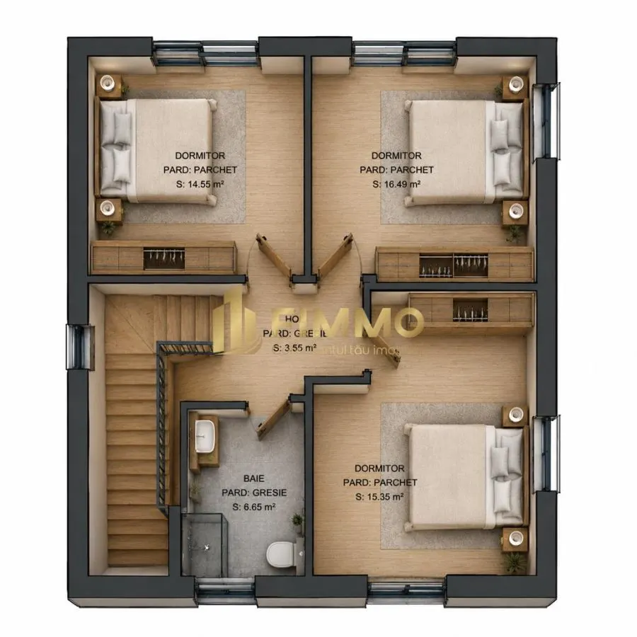 Casa Individuala | Lisaura | 115 mp utili | Carport | La cheie | Personalizare interioara | ID:1783 - foto 5