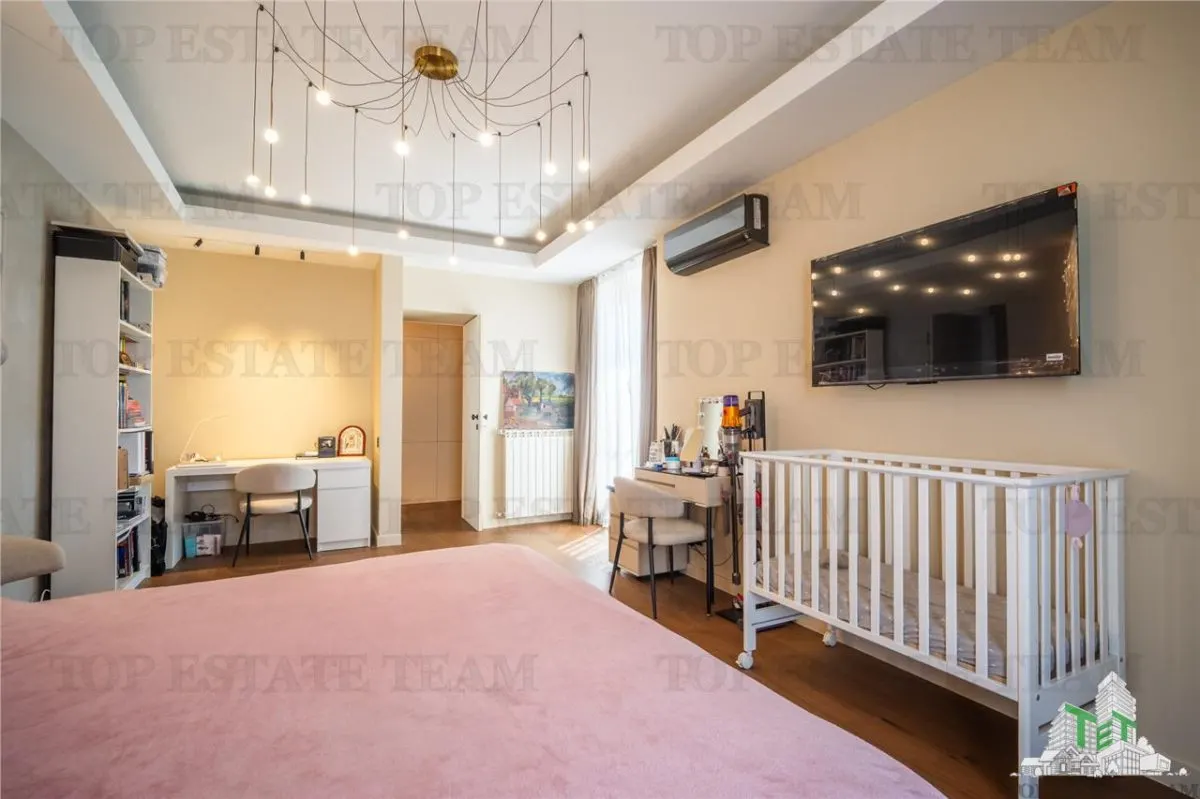 Penthouse 4 camere cu terasa de vanzare in zona Herastrau Bucuresti - foto 15