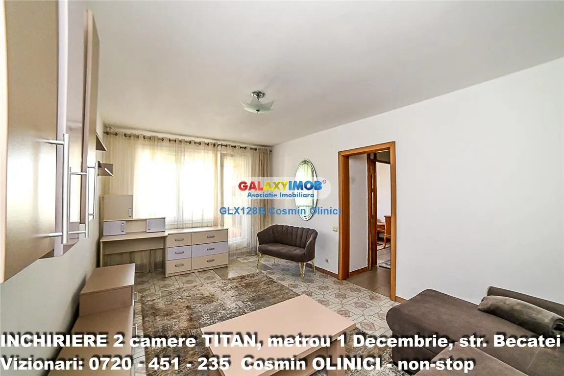2 camere dec 5 min Metrou1 Decembrie loc parcare reabilitat contr ANAF - foto 2