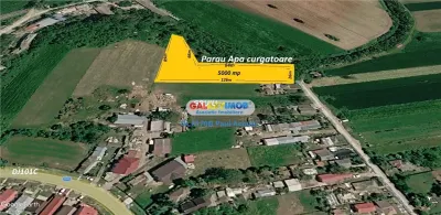 Teren intravilan 5000 mp Gruiu str Maidanului sosea utilitati - foto 6