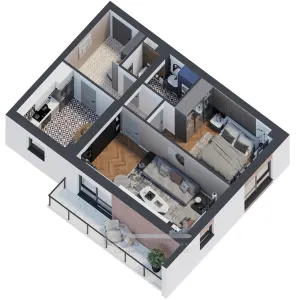 Apartament 2 camere â€“ 58,31 mp Galata | COMISION 0% - Iasi