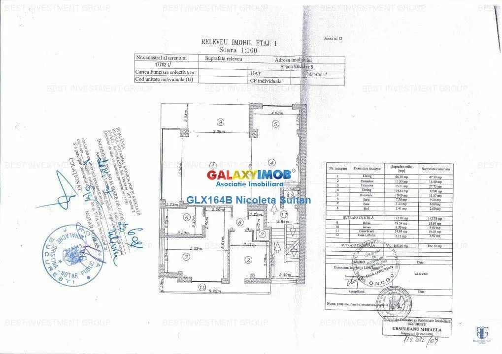 APARTAMENT 3 CAMERE PENINSULA FLOREASCA - foto 13