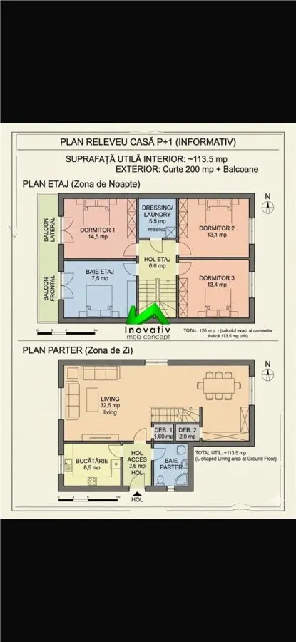 Casa de vanzare duplex Sibiu Rasinari - foto 1