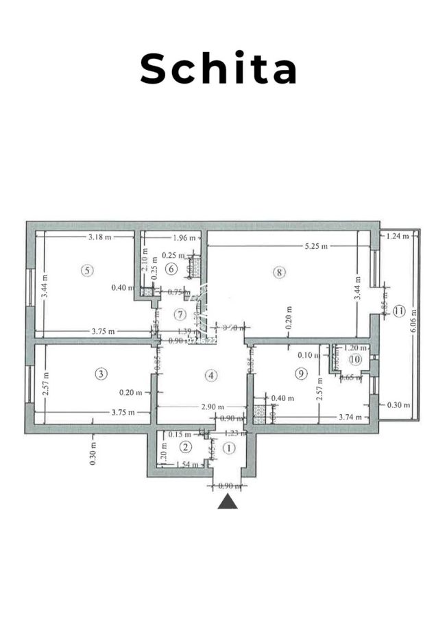 Apartament de vanzare 3 camere, Centru - foto 9