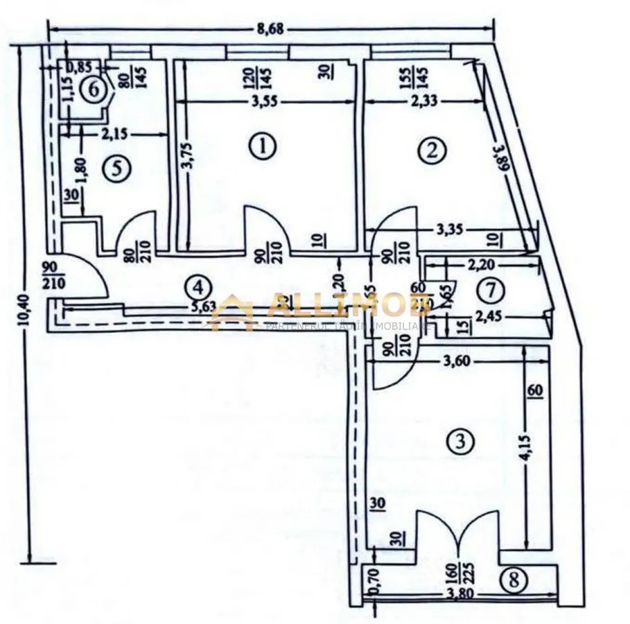 Apartament 3 camere in Ploiesti, zona ultracentrala - foto 19