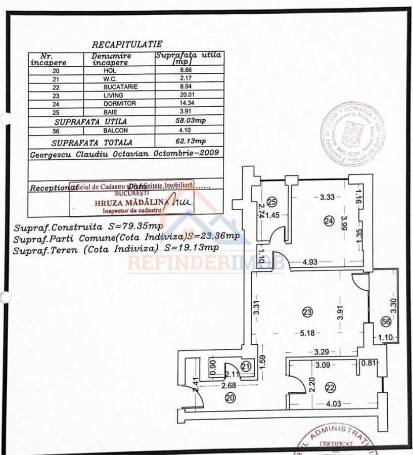 Vanzare 2 camere Campia Libertatii 62mp - foto 10