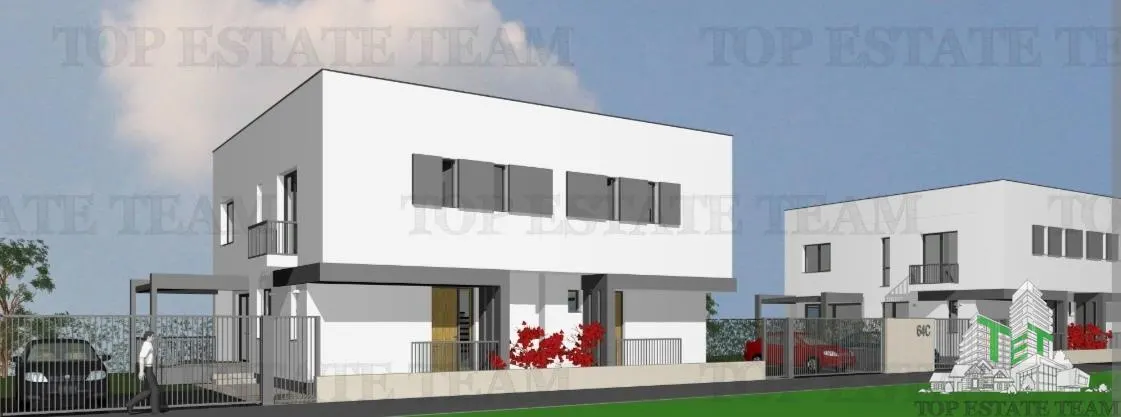 Vila individuala cuplata, in complex rezidential modern, cu 4 camere, toate utilitatile, Drumul Taberei, zona Valea Oltului 5 minute de metrou - foto 1