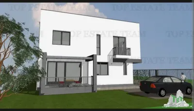 Vila individuala cuplata, in complex rezidential modern, cu 4 camere, toate utilitatile, Drumul Taberei, zona Valea Oltului 5 minute de metrou - foto 3
