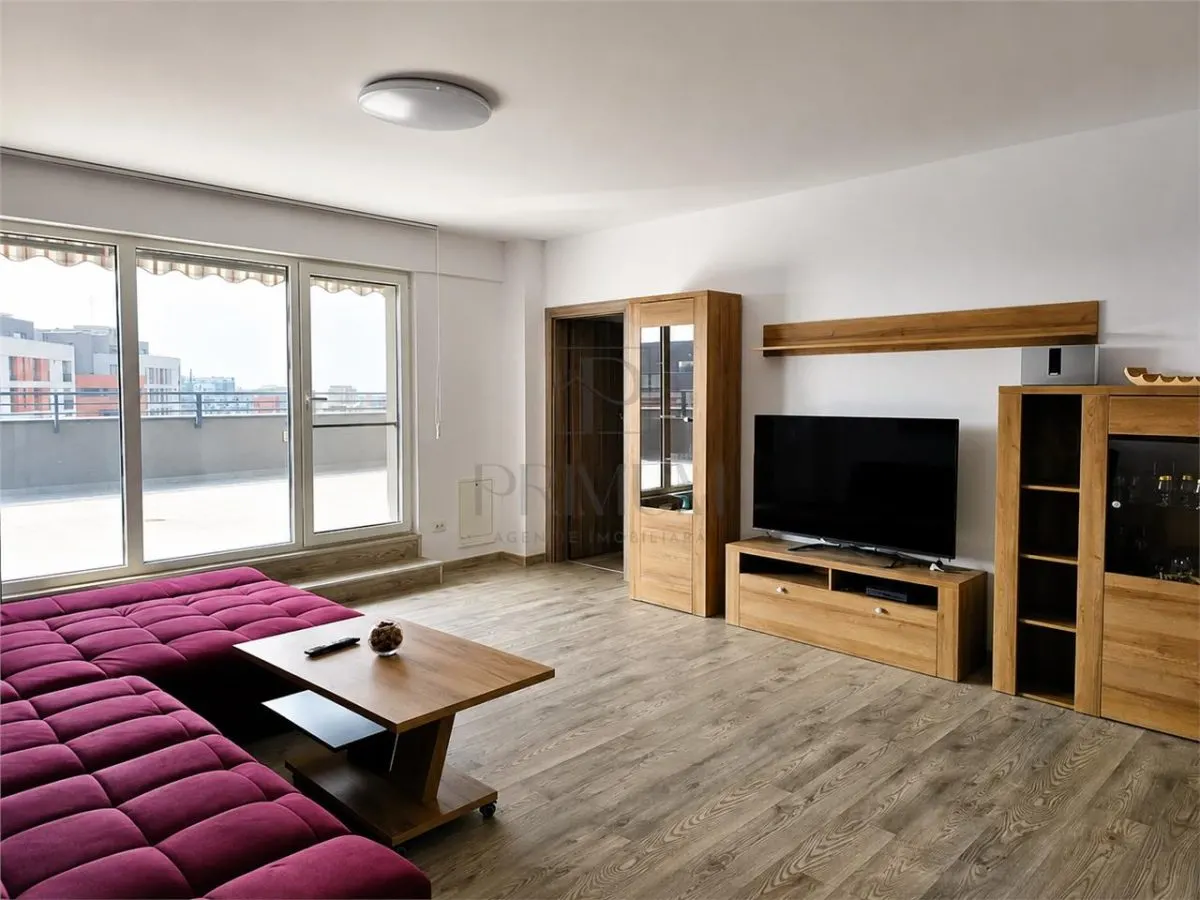ARADULUI - PENTHOUSE - 2 CAMERE - TERASA 50 MP - CENTRALA PROPRIE - foto 2