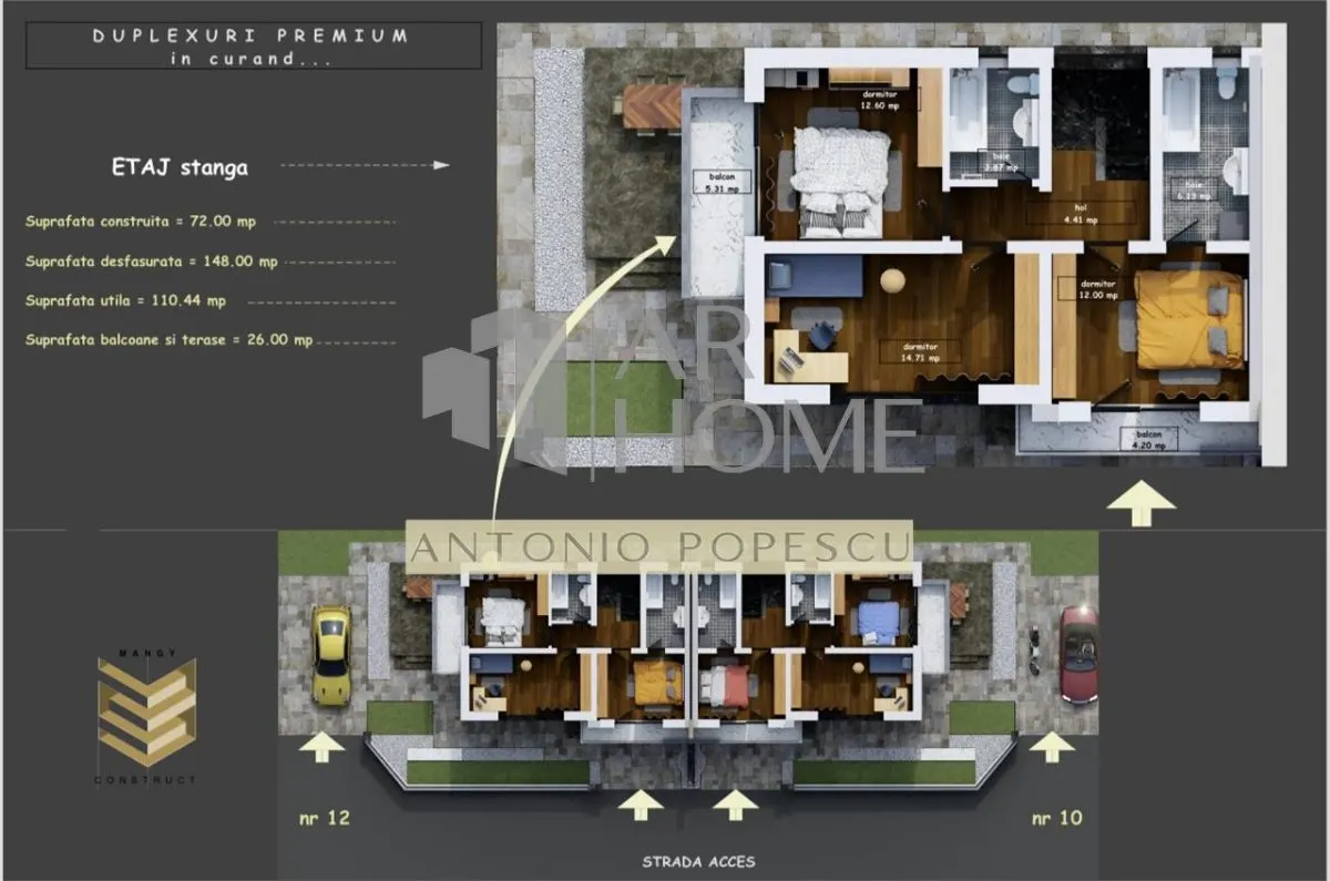 Ansamblu vile premium, 4 camere, in Paulestii Noi, zona Mediurg - foto 25