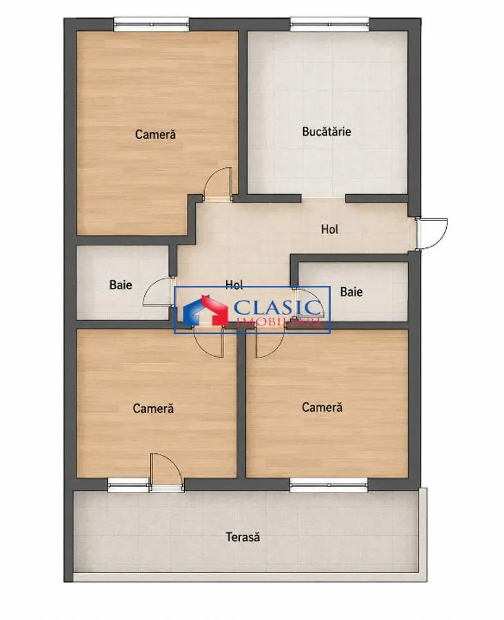 Vanzare apartament 3 camere decomandate confort sporit in Marasti- zona Dorobantilor - foto 2