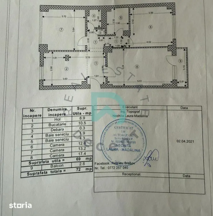 Apartament de vanzare  Racadau, Brasov - foto 10