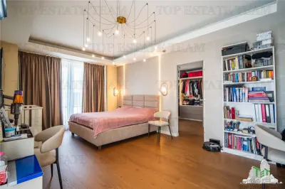 Penthouse 4 camere cu terasa de vanzare in zona Nordului Bucuresti - foto 14