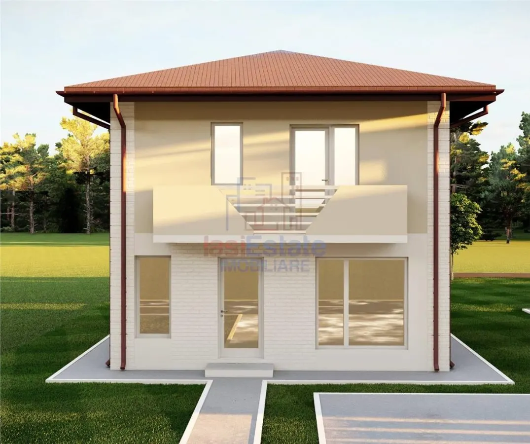 Casă parter + etaj cu pod si curte intre 277mp si 700mp - foto 1