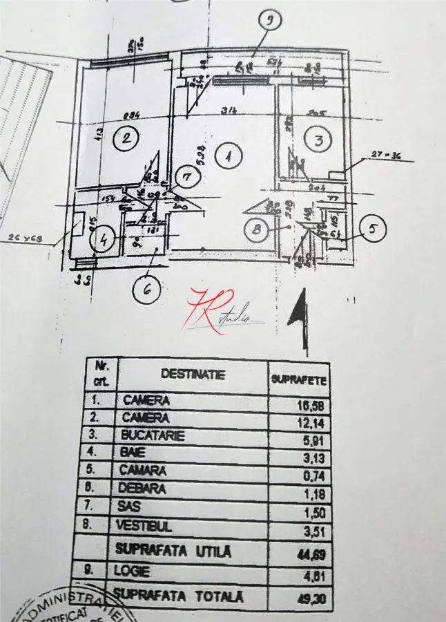 Vanzare apartament 2 camere Berceni - foto 4
