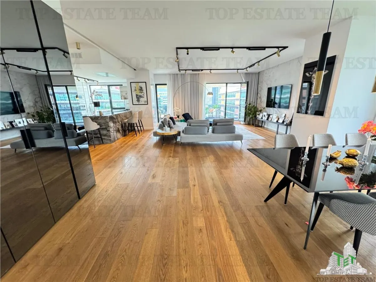 Apartament spectaculos | Nusco City - Aviatiei | 185 mp total | Terase generoase - foto 4