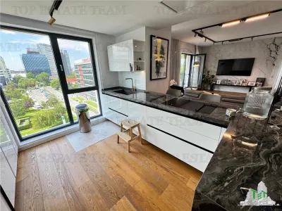 Apartament spectaculos | Nusco City - Aviatiei | 185 mp total | Terase generoase - foto 6