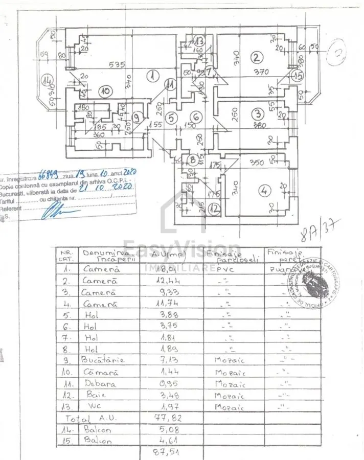 4 camere –  Metrou Costin Georgian – Pantelimon - Sector 2 - foto 16
