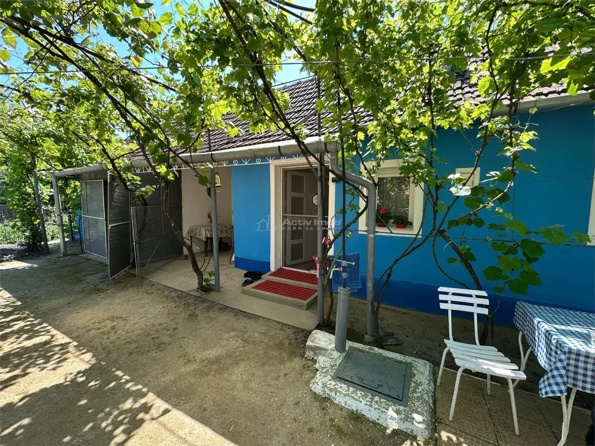 Casa Cocheta, Locuibila imediat,  cu Gradina si Curte,1500mp., Com.Birda. - foto 1