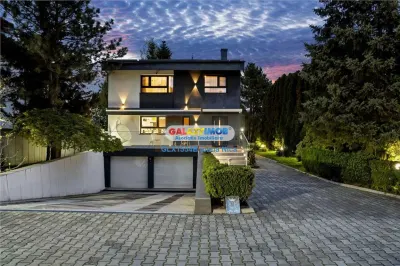 VILA DE LUX CU PONTOON SI BARCA | 5 CAMERE | 350MP | LAC SNAGOV - Snagov