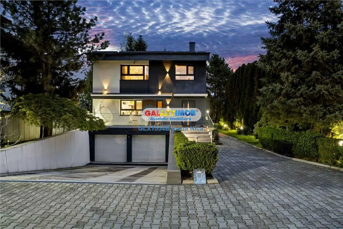 VILA DE LUX CU PONTOON SI BARCA | 5 CAMERE | 350MP | LAC SNAGOV - foto 1