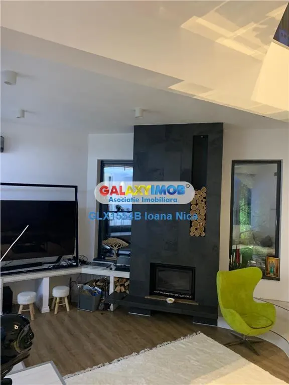 VILA DE LUX CU PONTOON SI BARCA | 5 CAMERE | 350MP | LAC SNAGOV - foto 19