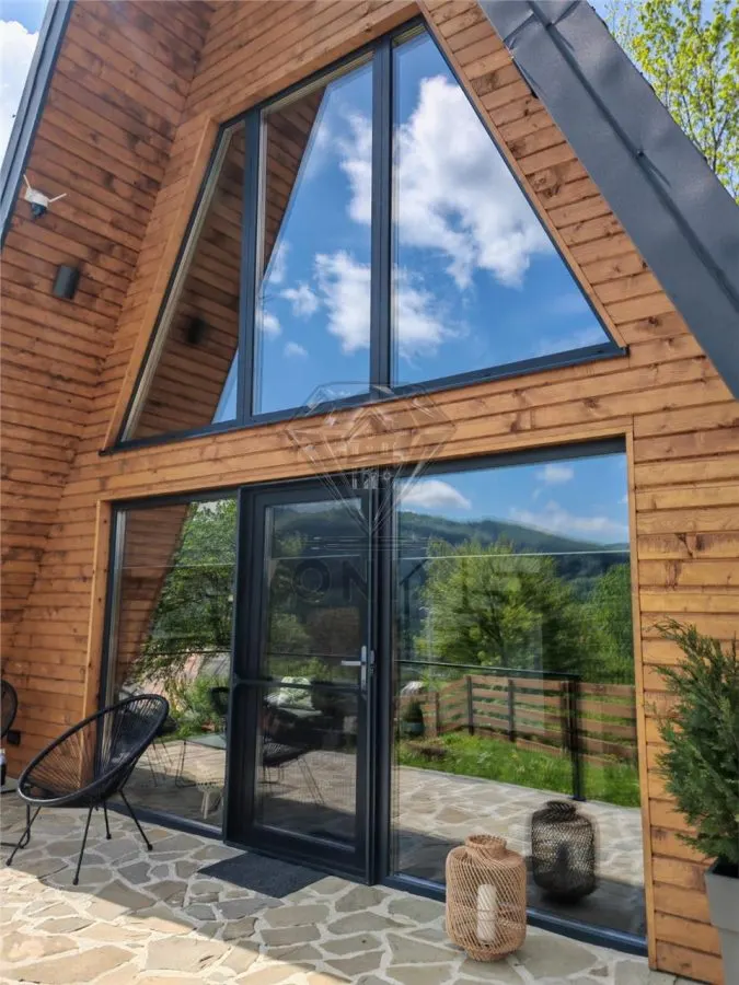 Casa A-Frame de vanzare | Valea Doftanei, Tesila | Constructie 2024 | Teren 627 mp | - foto 1