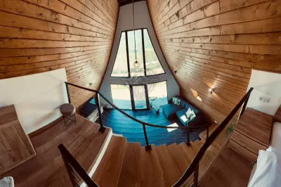 Casa A-Frame de vanzare | Valea Doftanei, Tesila | Constructie 2024 | Teren 627 mp | - foto 6