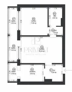 IESEFIN - 2 CAMERE - CENTRALA PROPRIE - CLIMA - 3 BALCOANE - foto 11