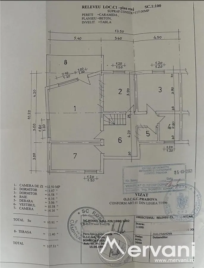 Vila de vanzare cu 6 camere si teren de 5116 mp in Cornu - foto 4