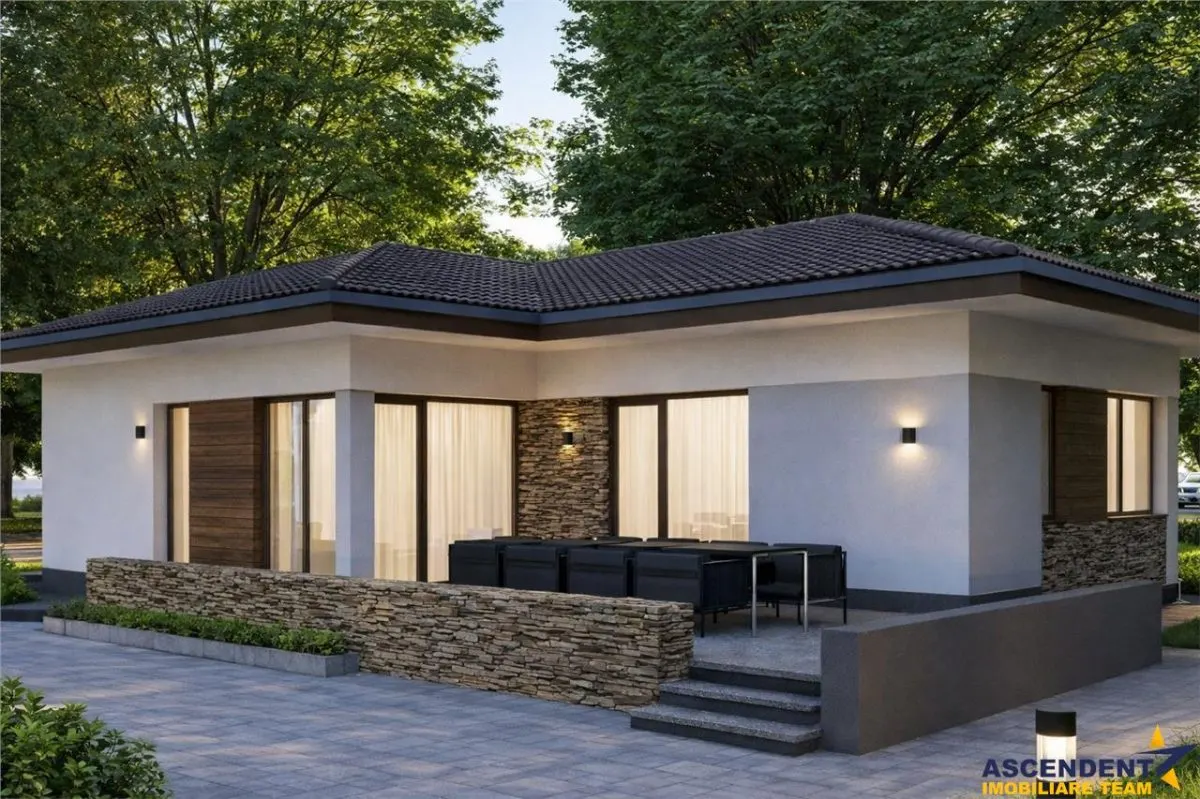 Casa deosebita,la cheie,finisaje personalizate,15 minute de Brasov, DJ 112A,  800 mp teren Bod - foto 1