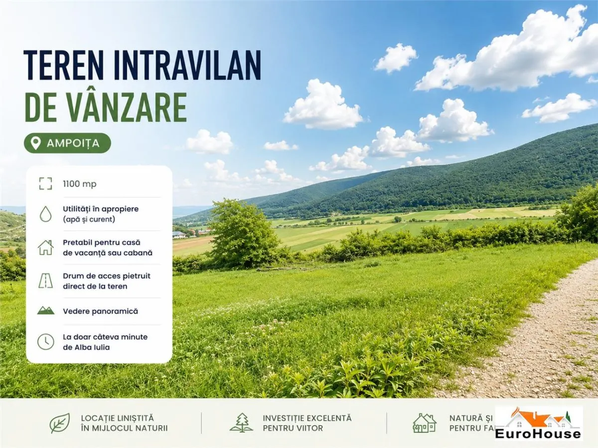 Teren Intravilan De Vanzare , Zona Ampoita - foto 1