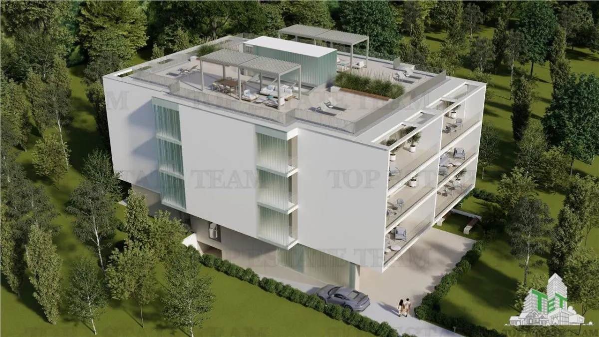 Apartament Premium cu 3 camere cu terase | Vedere directa la mare si padure - Proiect exclusivist Olimp,Constanta - TVA inclus in pret - foto 11