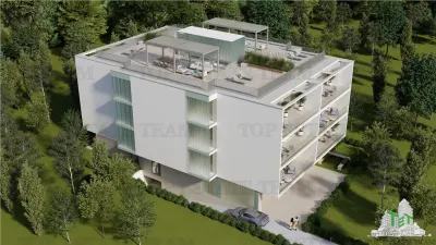 Apartament Premium cu 3 camere cu terase | Vedere directa la mare si padure - Proiect exclusivist Olimp,Constanta - TVA inclus in pret - foto 11