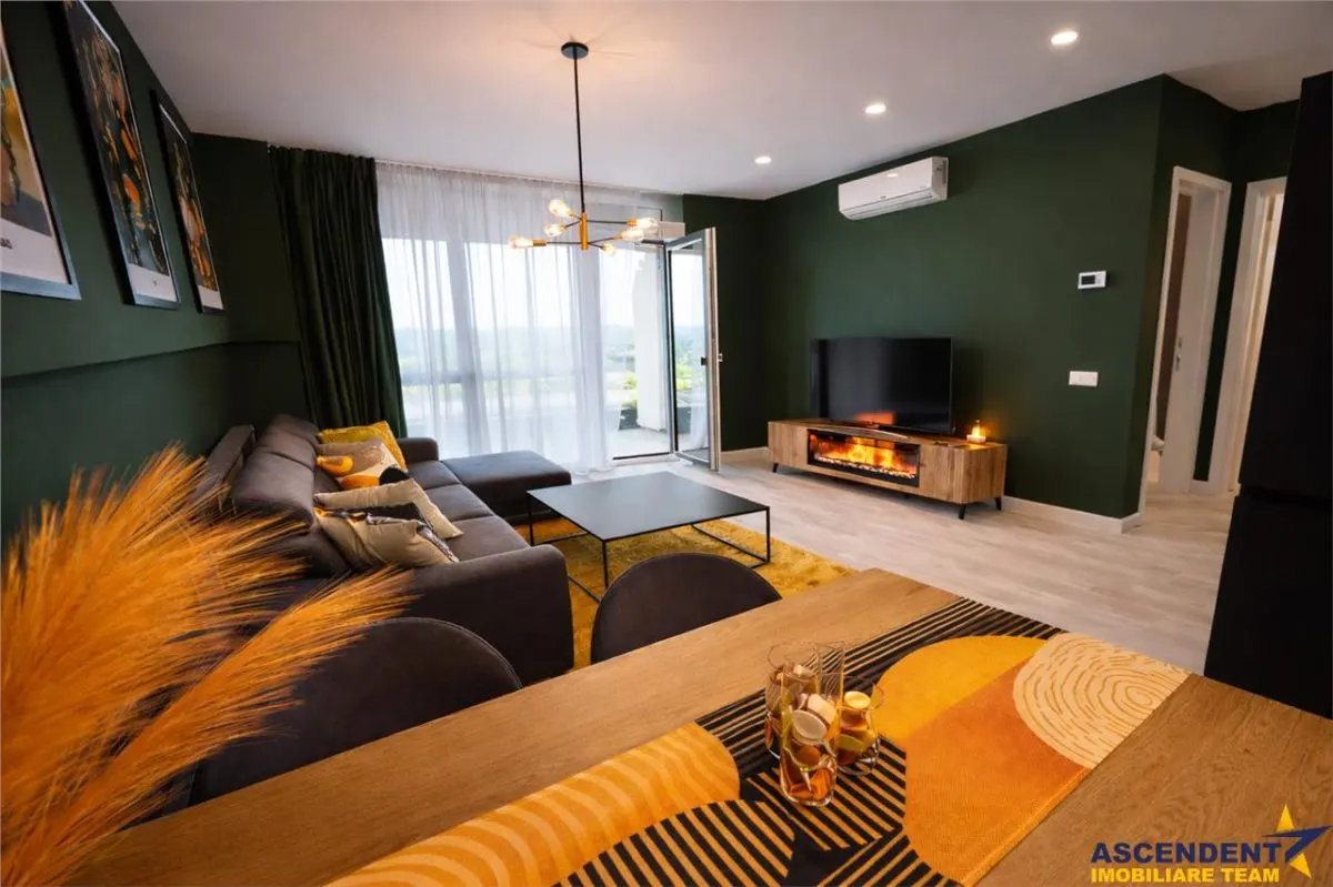 FILM!Boutique LUX, terasa cu view, design de colectie,dotari smart,mobilat, accesorizat, Tudor, Targu Mures. - foto 1