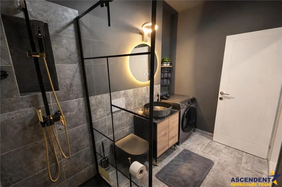 FILM!Boutique LUX, terasa cu view, design de colectie,dotari smart,mobilat, accesorizat, Tudor, Targu Mures. - foto 5