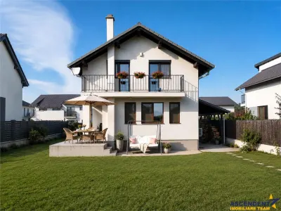 Casa individuala mobilata, utilata, P+M, 500 mp teren,  Sanpetru, Brasov - Sanpetru