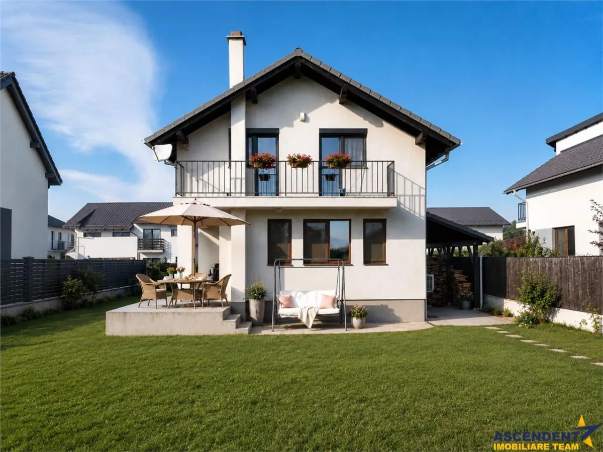Casa individuala mobilata, utilata, P+M, 500 mp teren,  Sanpetru, Brasov - foto 1