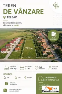 Teren Intravilan De Vanzare , Teleac - Teleac