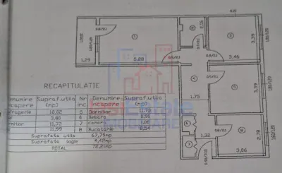 Apartament 3 camere Mircea cel Batran - foto 8