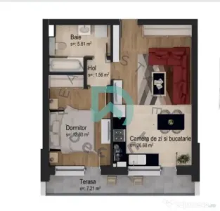 Apartament tip studio, Tractorul, Brasov - foto 9
