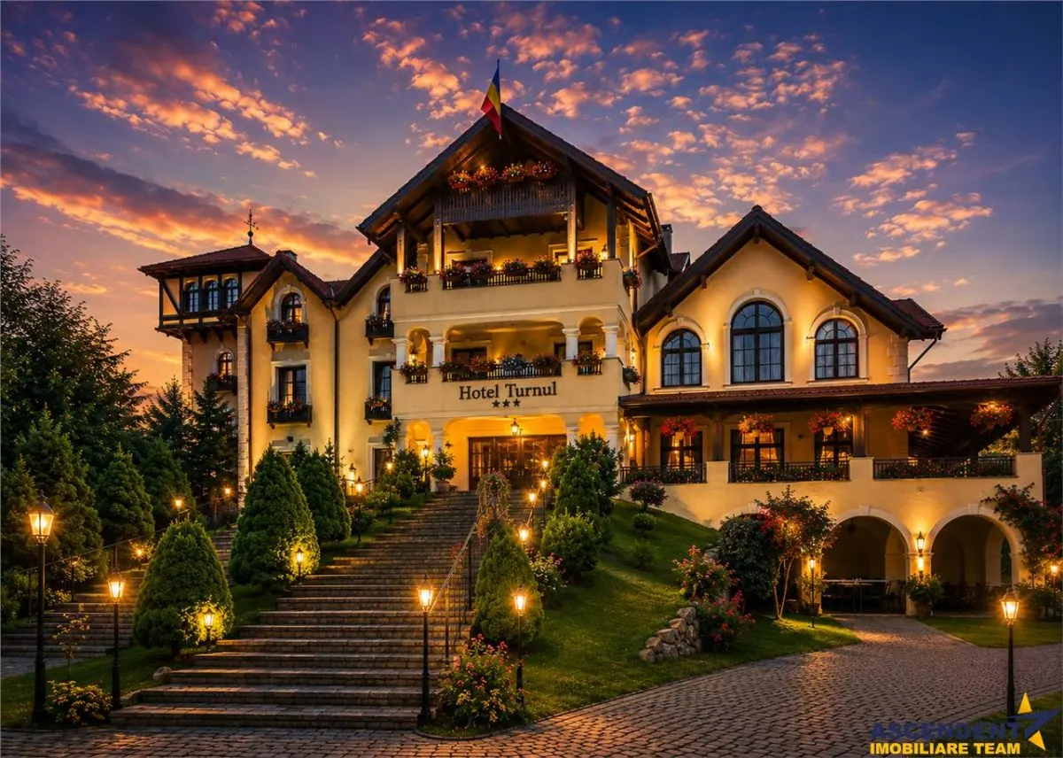 Resort montan cu: restaurant, wellness, 4.300mp teren, 5 min de Castelul Bran - foto 1