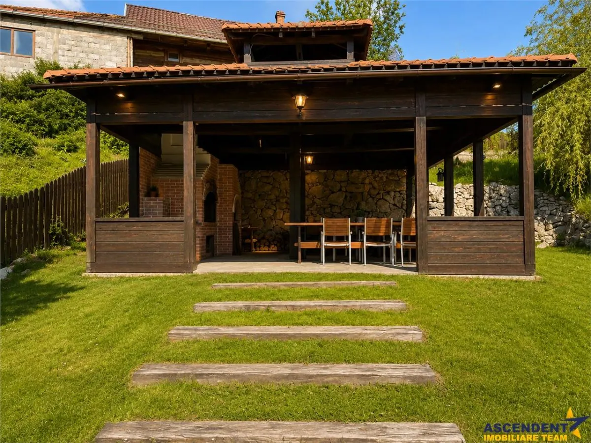 Resort montan cu: restaurant, wellness, 4.300mp teren, 5 min de Castelul Bran - foto 17