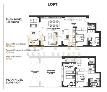 Apartament 4 camere lux I  Brick Loft I 1Loc parcare - foto 10