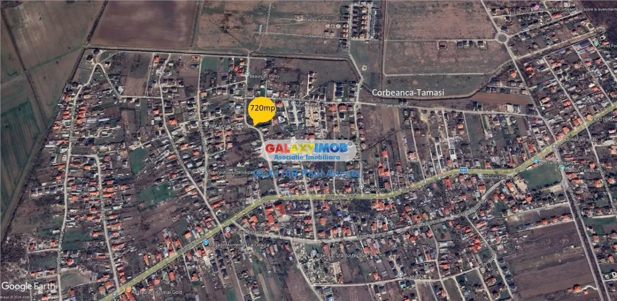 Teren lot casa 720 mp Corbeanca str Caminului sosea utilitati - foto 2