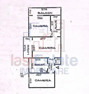 Apartament 3 camere zona Podu Ros - foto 6